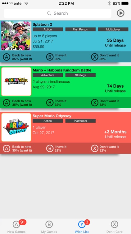 Switch Games