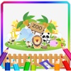 Zoo Animals Coloring Kids Book