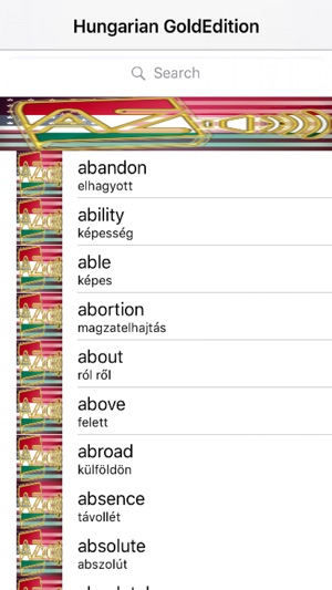 Hungarian Dictionary GoldEdition(圖1)-速報App