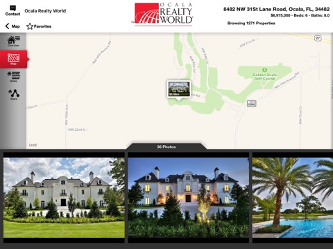 Ocala Realty World for iPad screenshot 3