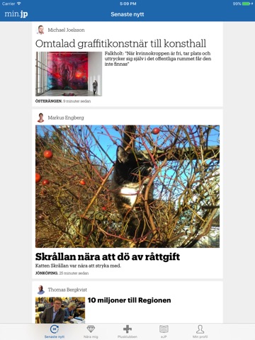 Jönköpings-Posten e-tidning screenshot 4