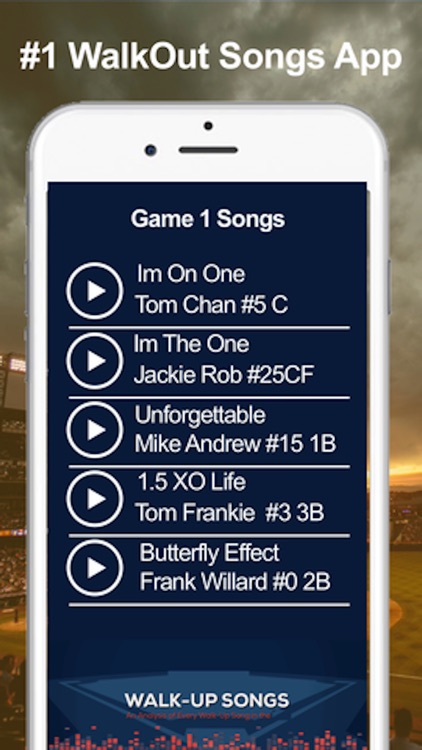 Walkout Songs for Baseball & Softball