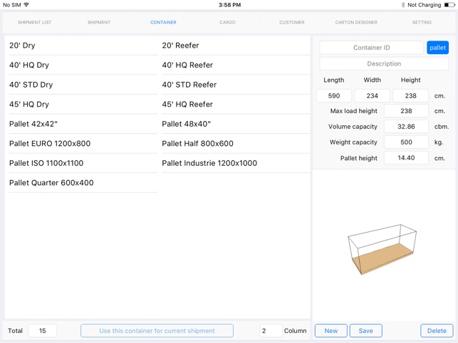 Cargo Optimizer Pro for iPad(圖5)-速報App