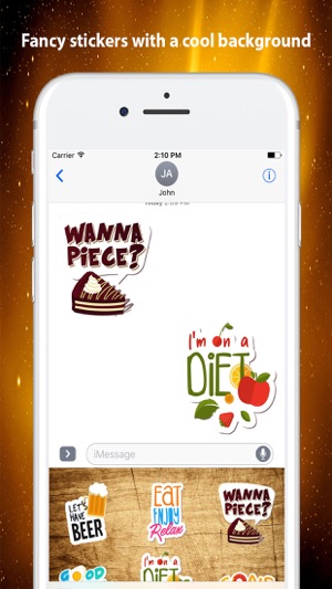 Food Emotions Stickers(圖1)-速報App