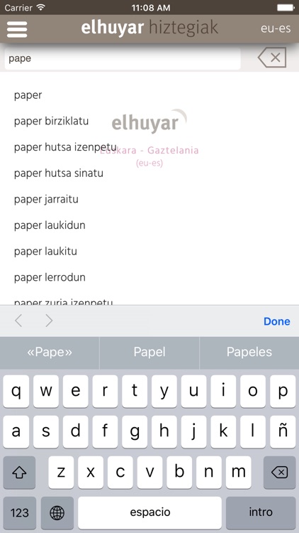 Elhuyar Hiztegiak