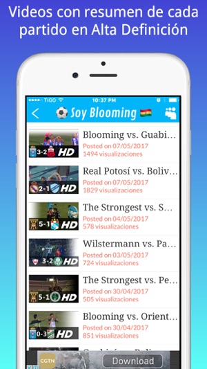 Soy Blooming  - Futbol de Bolivia(圖2)-速報App