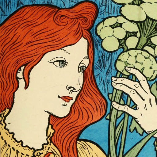 Eugene Grasset Artworks Stickers