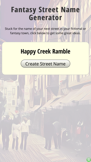 Fantasy Street Name Generator(圖1)-速報App