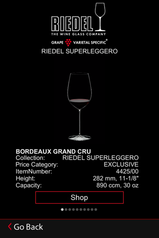 Riedel Wine Glass Guide screenshot 2