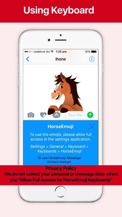 Horse Emoji - Fun Mojis & Stickers screenshot-4