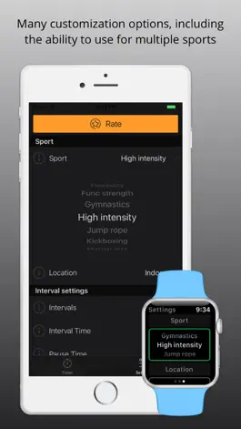 Game screenshot Intrvl - Interval timer for multiple sports hack