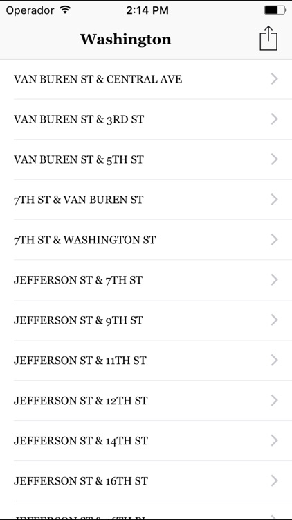Phoenix Light Rail Timetable (No Ads)
