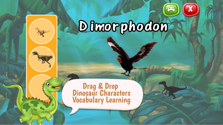 Dinosaur Names And Vocabulary Puzzle Games