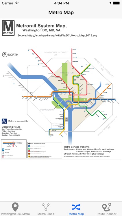 Washington D.C. Metro - Subway screenshot-4