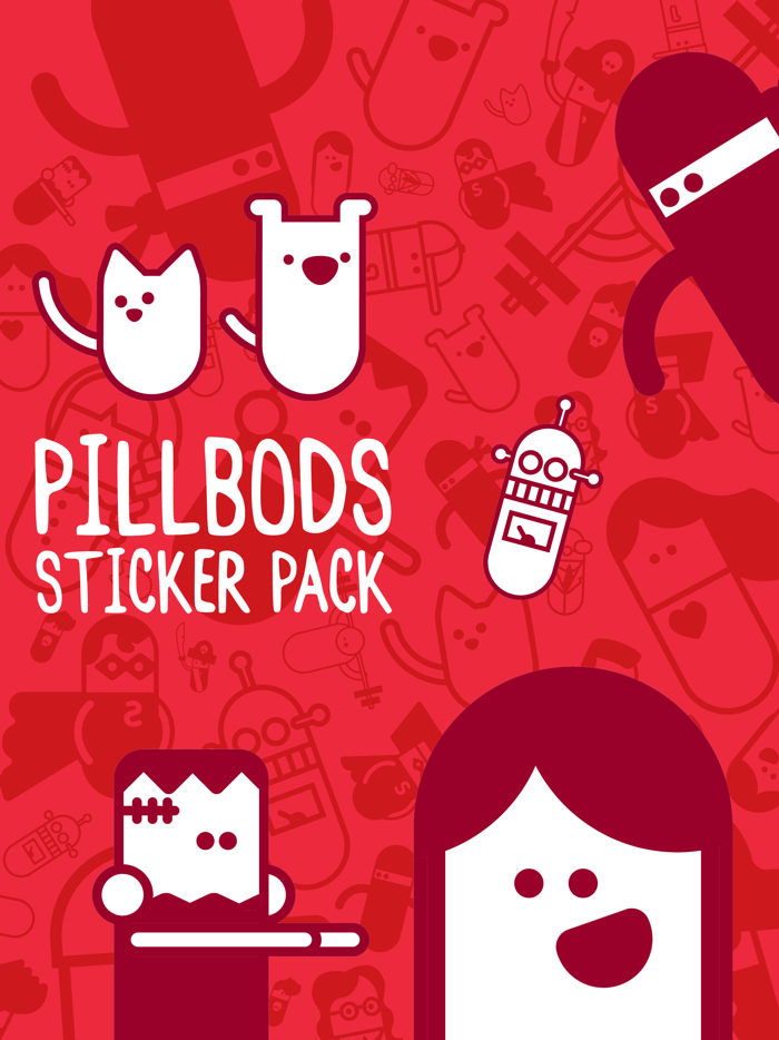 PillBods Sticker Pack