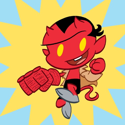 Itty Bitty Hellboy: Cute Stickers and Emoji
