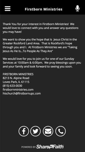 Firstborn Ministries(圖4)-速報App