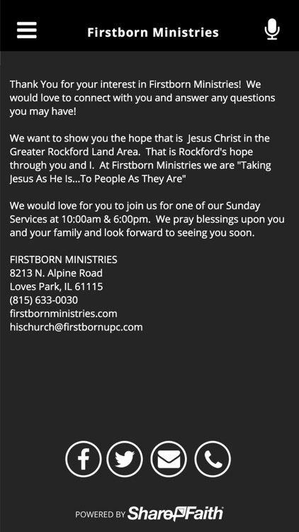 Firstborn Ministries screenshot-3