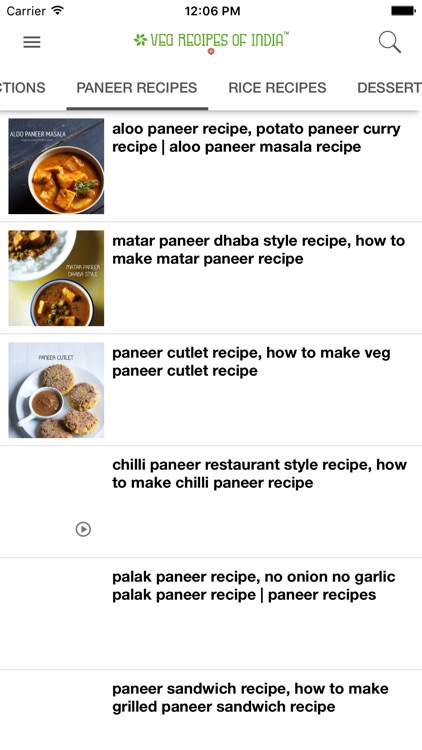 veg recipes of india screenshot-3
