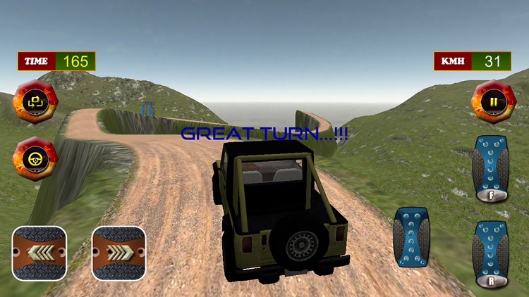 Hill 4x4 Vehicle  : Mountain Jeep Drive 2017 screenshot-3