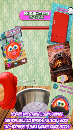 Candy Dessert Pizza Maker - Cooking Chef Food Game(圖3)-速報App