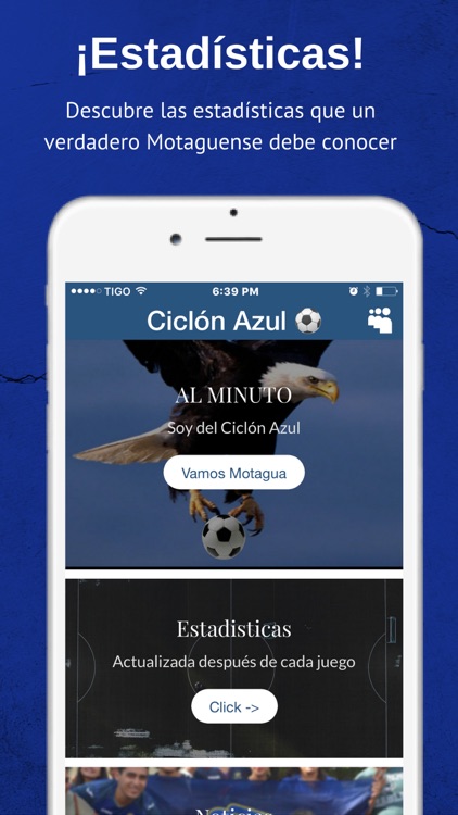 El Ciclón Azul del Motagua - Futbol de Honduras