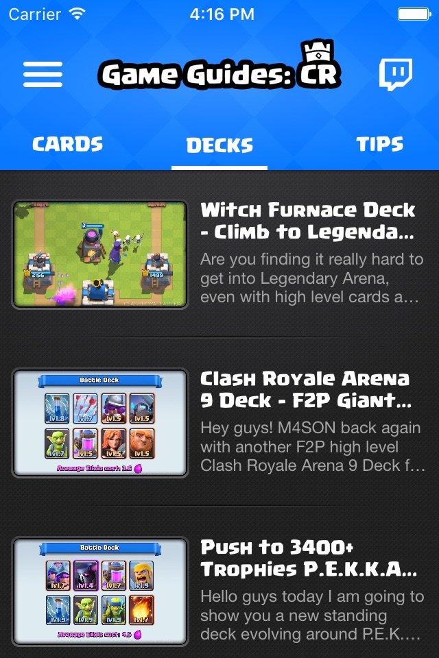 Game Guide for Clash Royale - Tips, Decks, Videos screenshot 2