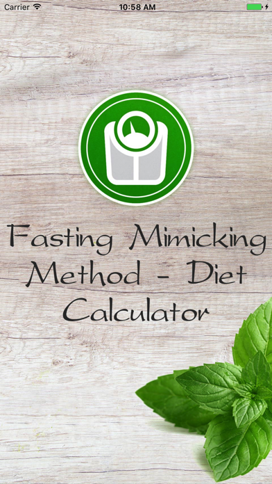 How to cancel & delete Fasting Mimicking Method - Diet Calculator from iphone & ipad 1