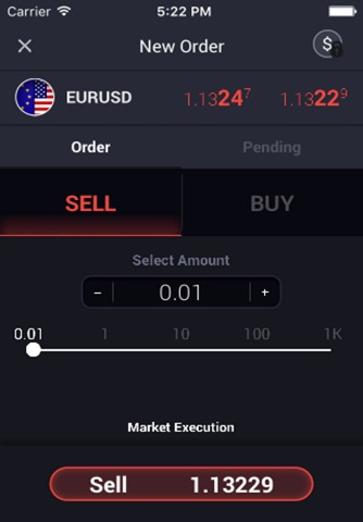 GKFX Sirix Trader screenshot 2