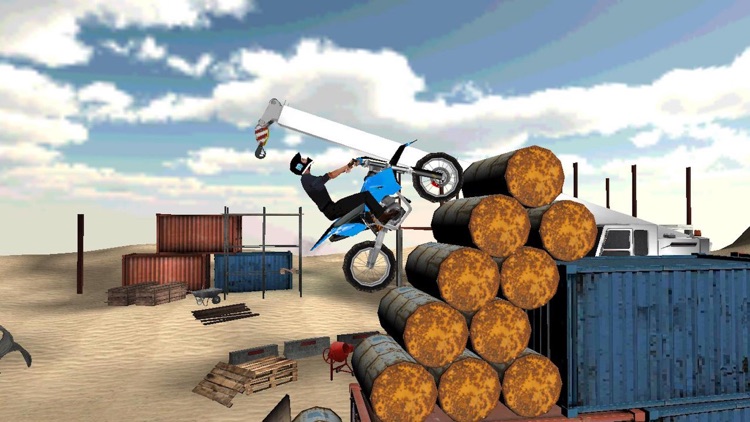 Dirt Motor-Bike Game: Stunt Challenge screenshot-0