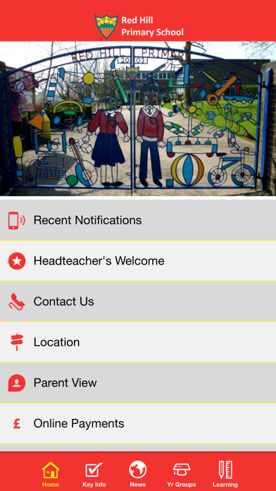 How to cancel & delete Red Hill Primary School from iphone & ipad 4