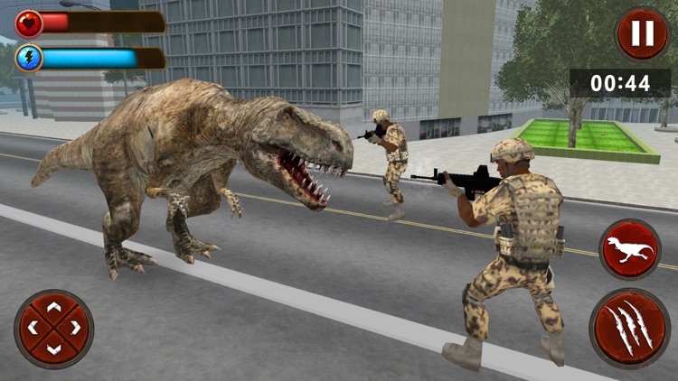 Angry T-Rex Rampage ™ screenshot-3