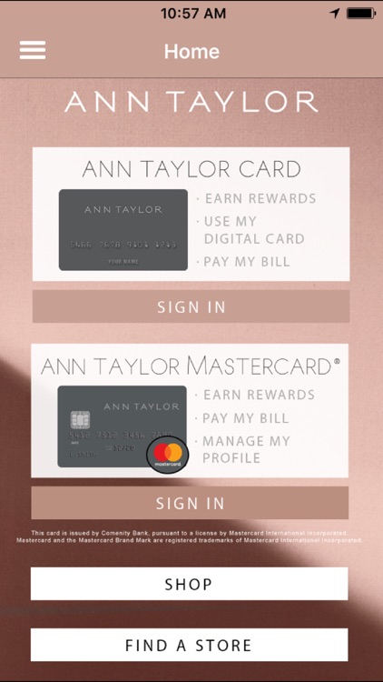 Ann Taylor Card