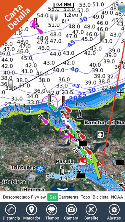 Euskadi - Carta Náutica GPS