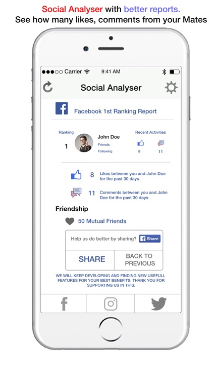 Social Analyser