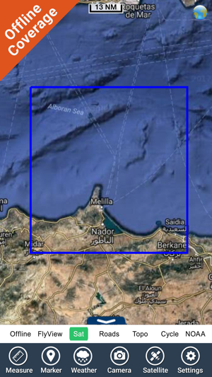 Marine : Melilla HD - GPS Map Navigator(圖5)-速報App