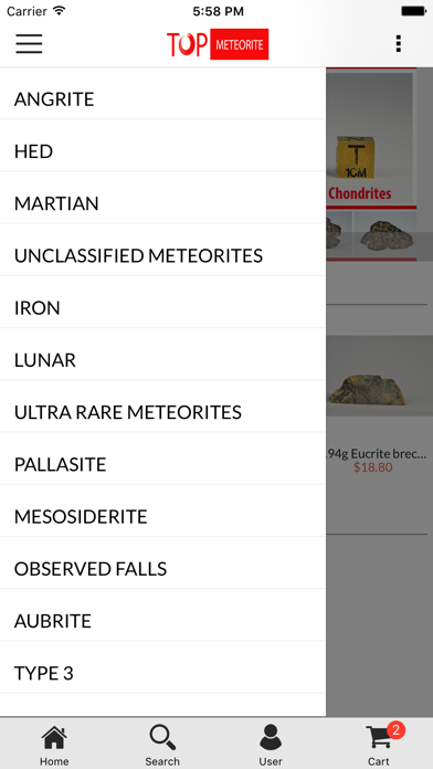 Top Meteorite screenshot 2
