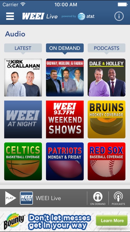 WEEI Live