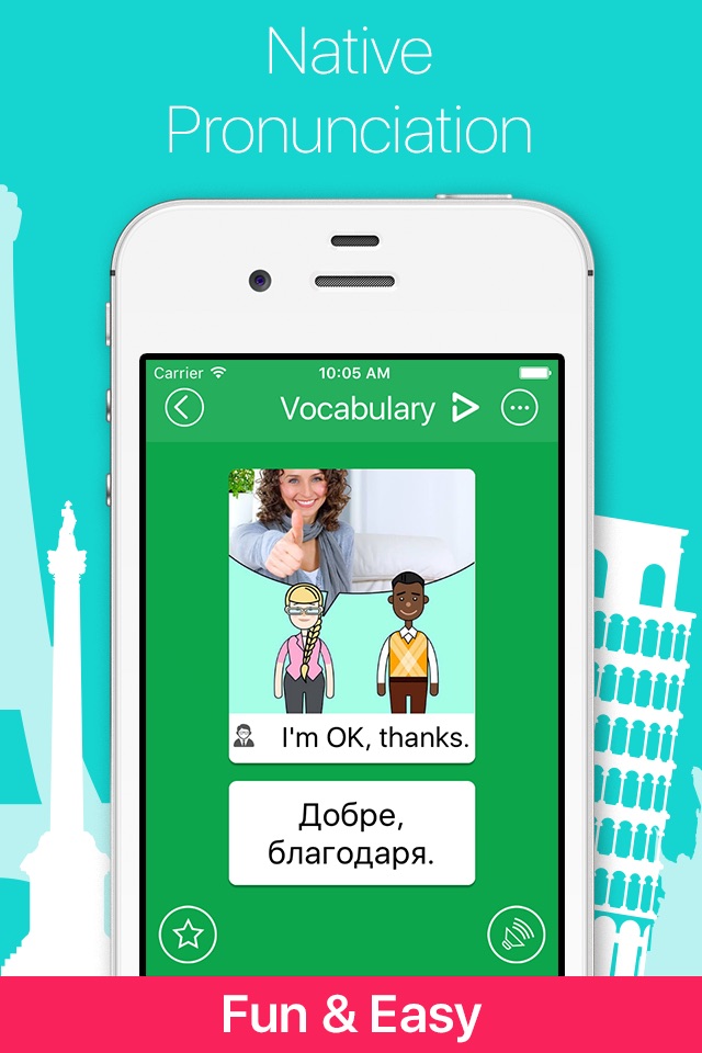 5000 Phrases - Learn Bulgarian Phrasebook Offline screenshot 2