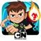 Use Ben 10's alien powers to run, jump and smash your way past enemies, obstacles and supervillains in Ben 10: Up to Speed