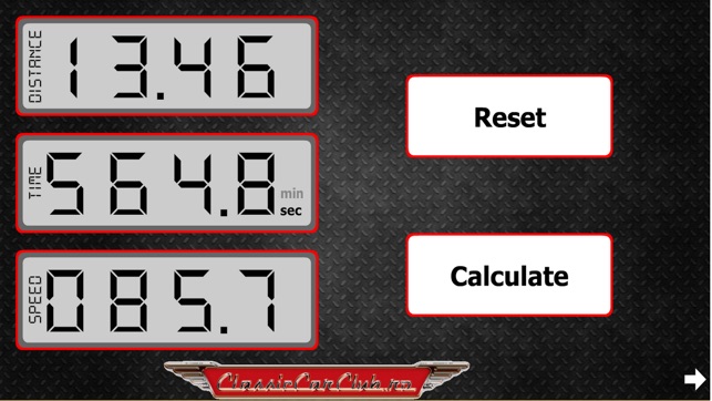 Rally Speed Table Calculator Pro(圖4)-速報App