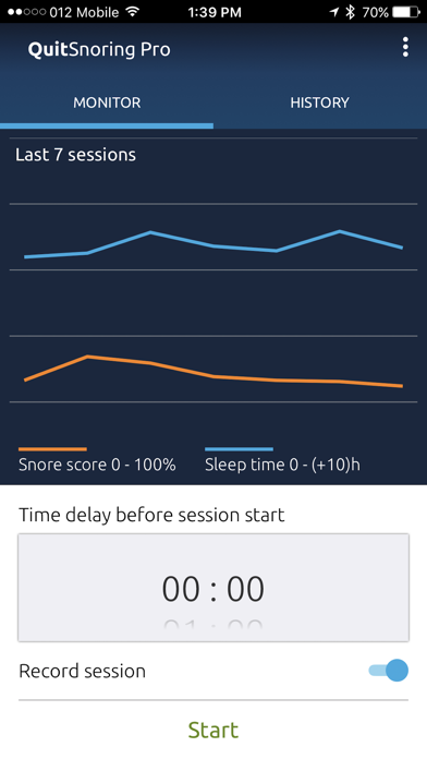 Quit Snoring Pro screenshot1