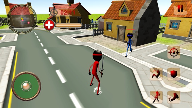 Stickman Ninja War Extreme Fight 3D(圖1)-速報App