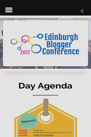 Edinburgh Blogger Conference screenshot 3