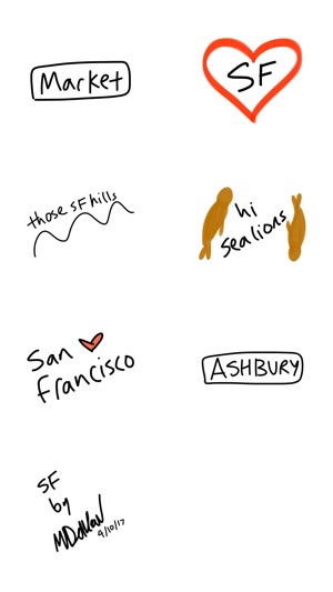 San Francisco sticker, SF me stickers for iMessage(圖3)-速報App