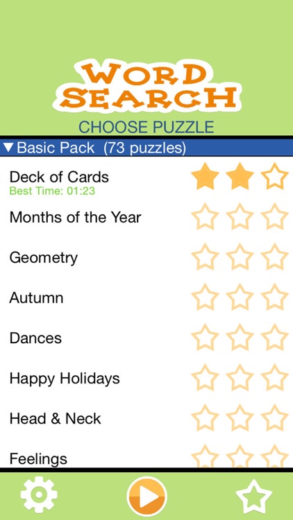 AAAA Word Search -Swipe Puzzle