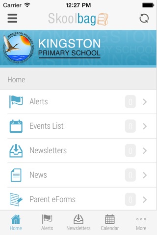 Kingston Primary School - Skoolbag screenshot 2