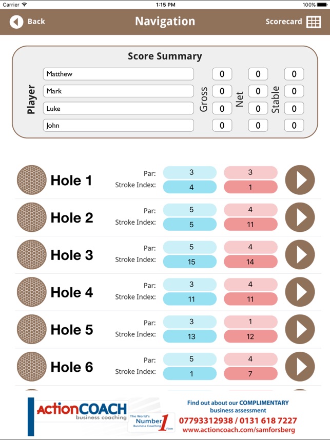 Auchterarder Golf Club - Buggy(圖2)-速報App