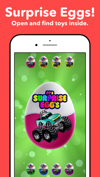 How to cancel & delete Monster Trucks Surprise Eggs For Kids from iphone & ipad 1