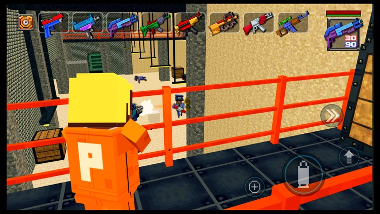 Alcatraz Prison Escape 3D Gangstar Pixel Break-out screenshot-4